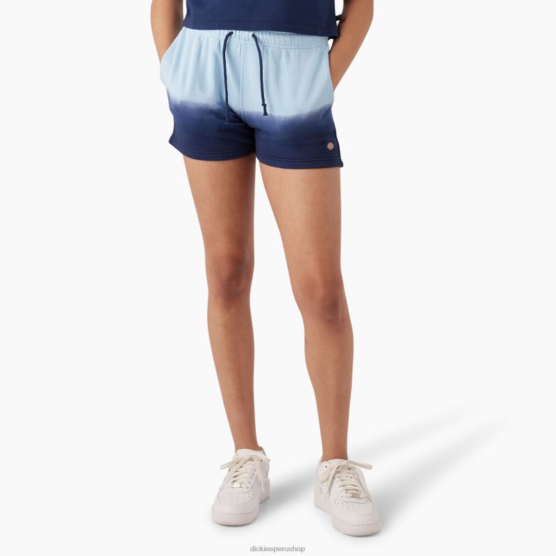 Dickies mujer pantalones cortos de punto sombreado 3 tinte azul cielo tinta azul marino skd 2JJ0B2273 vestir 2JJ0B2273 Ropa de trabajo especial Dickies Peru shop Chaquetas Dickies lima Peru son de