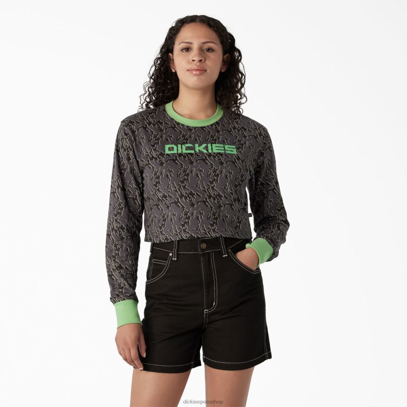 Camiseta camuflada mujer new arrivals